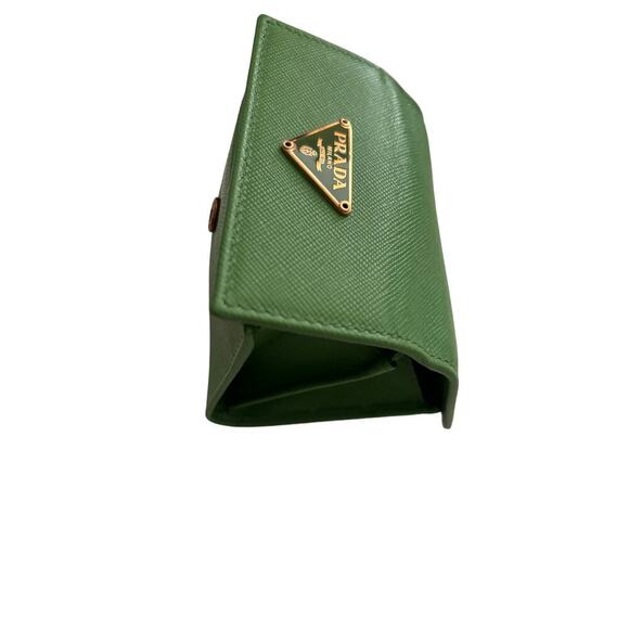 NWT! PRADA Authentic Saffiano Small Double Sided Fold Wallet - Picture 5 of 8